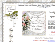 Tablet Screenshot of pearl-powder.agedefying-secrets.com